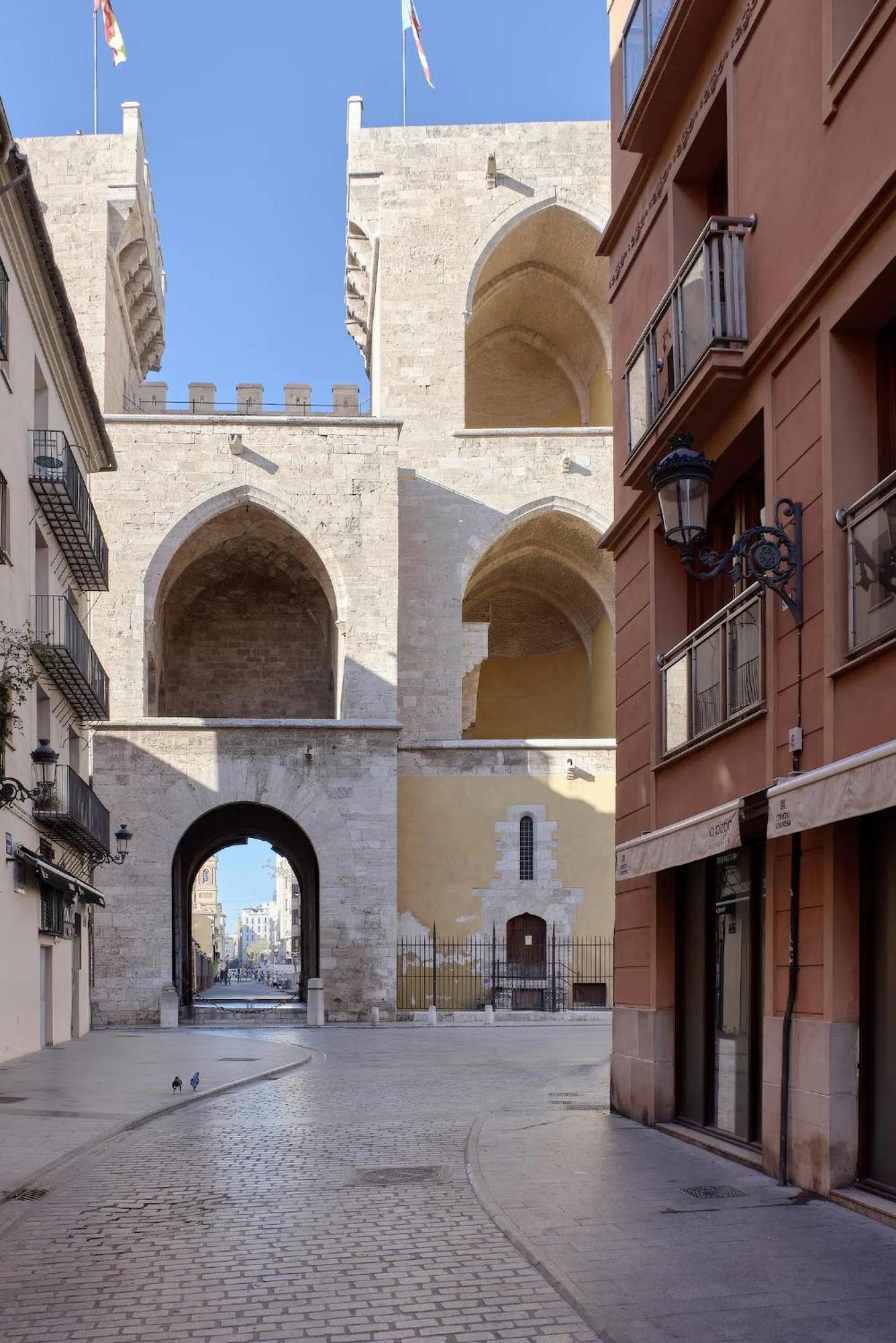 Apartamento De Diseno En La Plaza Del Carmen F1 Valencie Exteriér fotografie